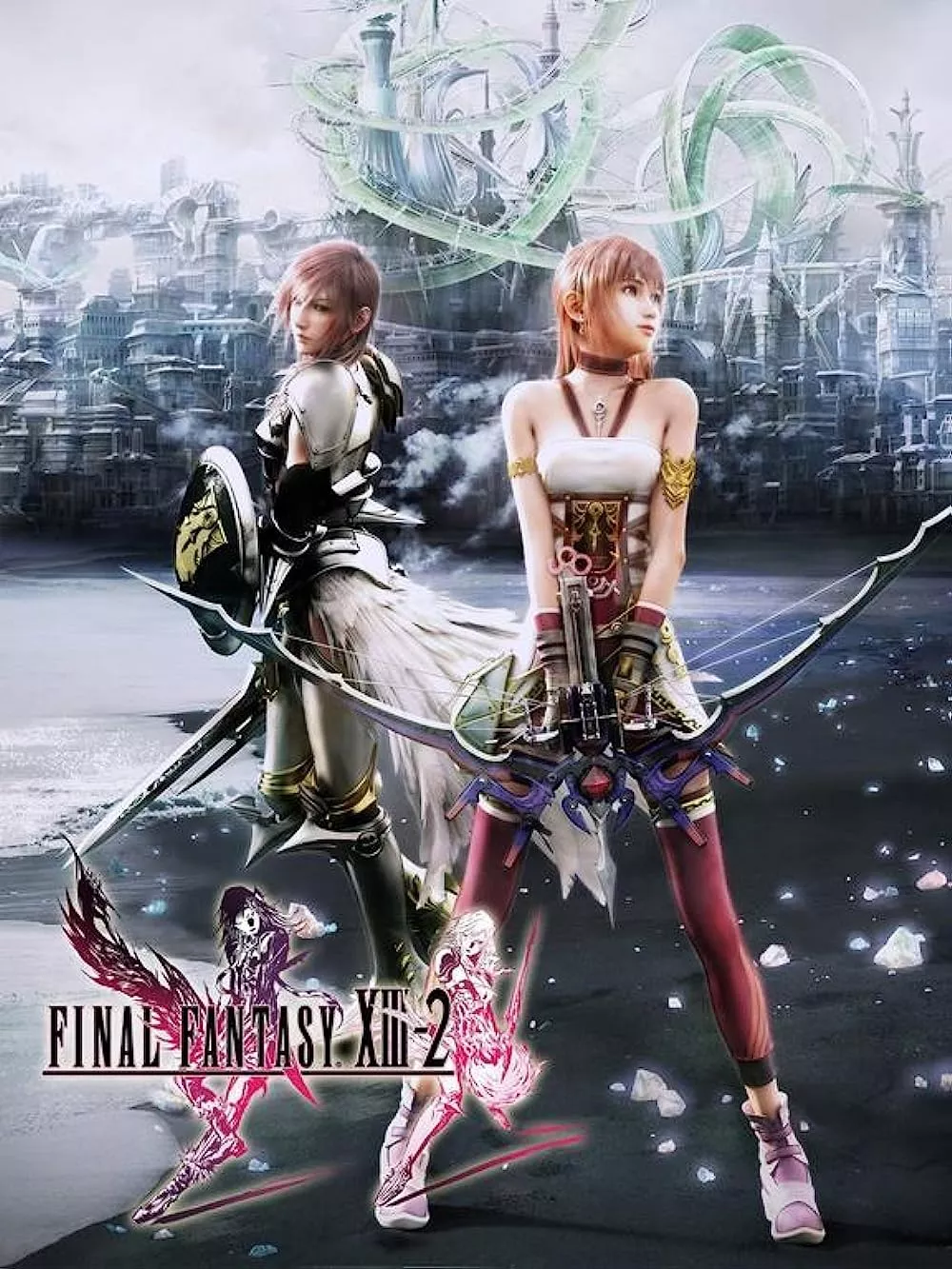 FF13-2的女主角由雷光的妹妹莎菈（圖右）擔任 - 亞洲電玩通