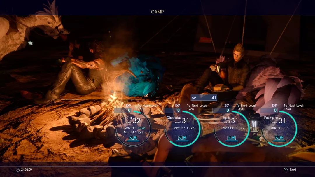 露營除了能與戰友聊天談心，也是結算經驗值與提升能力的關鍵動作 - 亞洲電玩通