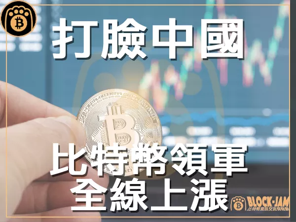 熊老爹 - 比特幣打臉中國 領加密貨幣市場齊上漲